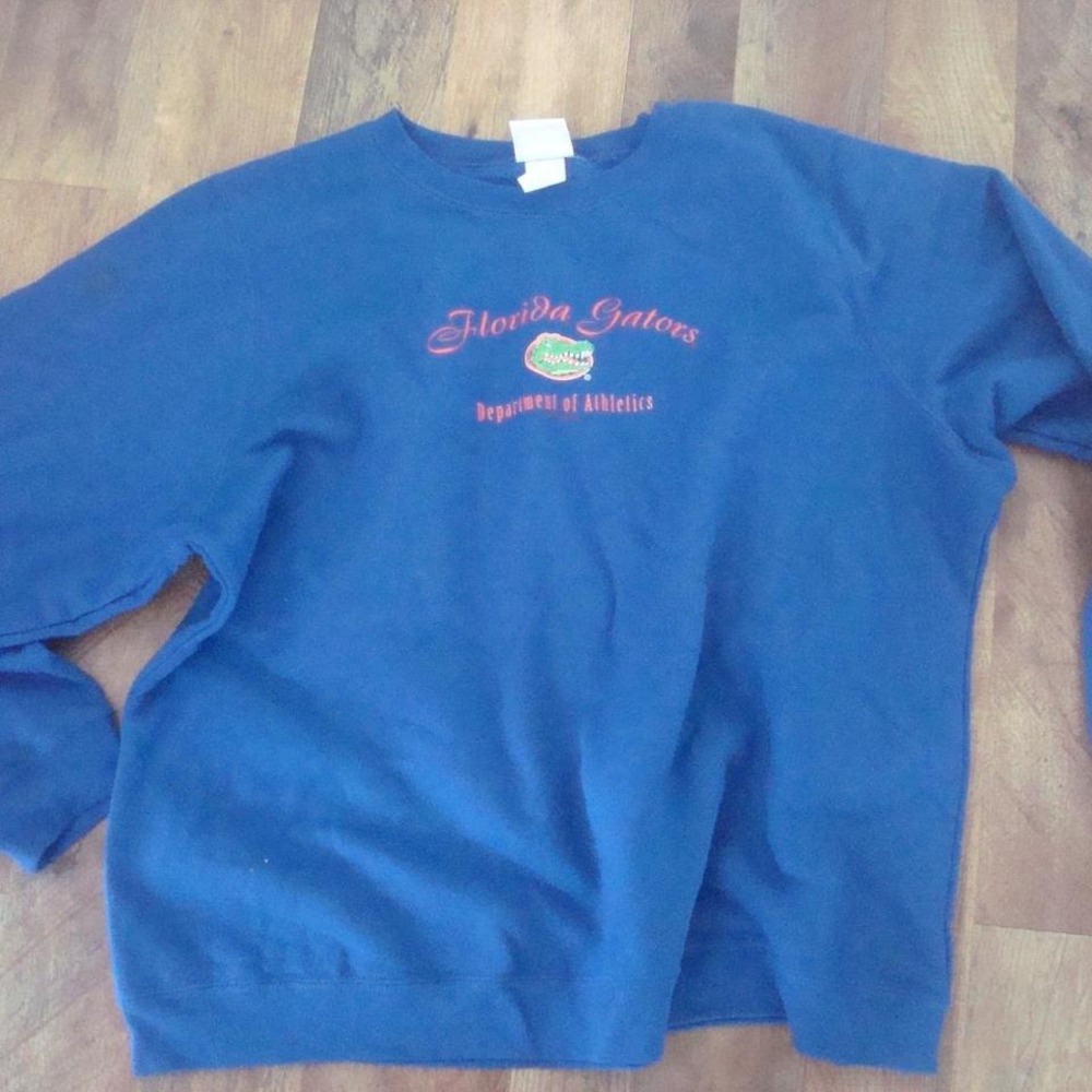 FLORIDA GATORS SWEATSHIRT‎ 90S SHIRT DEADSTOCK VINTAGE S3